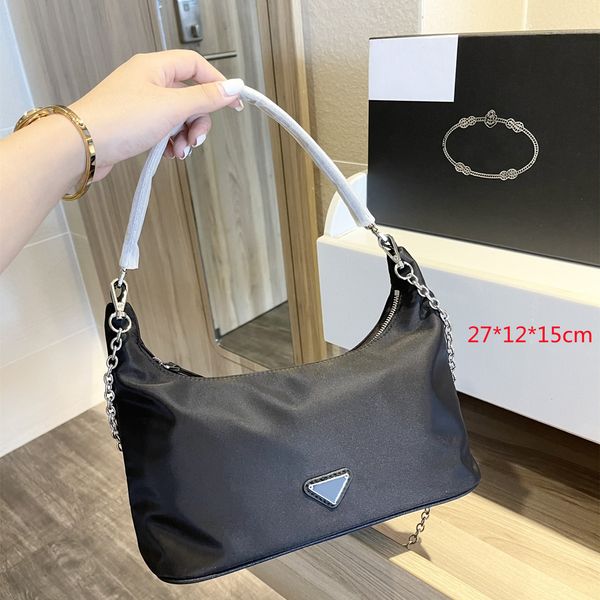 2021 women nylon hobos handbags shoulder bags chains luxury handbag purses crossbody triangle shopping bag fashion cross body baguettes
2021 women nylon hobos handbags shoulder bags chains luxury handbag purses crossbody triangle shopping bag fashion cross body baguettes