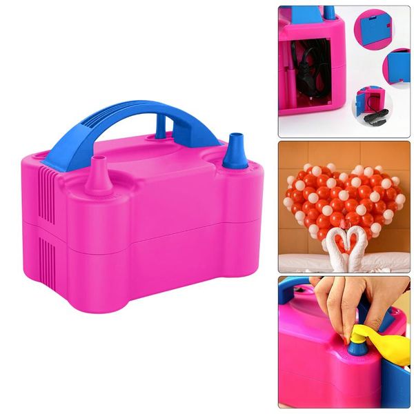 party decoration double hole portable air compressor inflatable electric balloon pump inflator
party decoration double hole portable air compressor inflatable electric balloon pump inflator