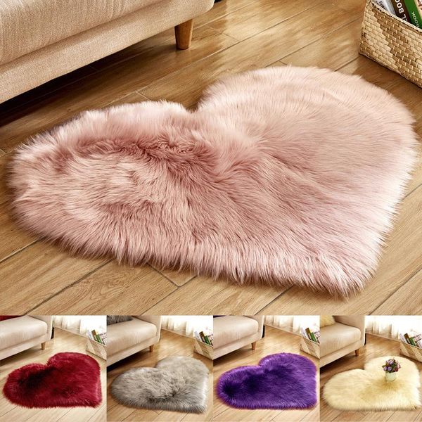 carpets fluffy heart rug for living room home decor bedroom kid floor mat decoration salon thicker pile plush carpet
carpets fluffy heart rug for living room home decor bedroom kid floor mat decoration salon thicker pile plush carpet