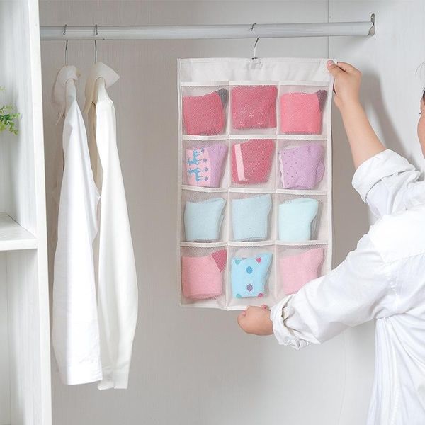 storage boxes & bins 2/12 pockets clothing cabinet clear hanging bag socks bra underwear rack hanger organizer student home supplies
storage boxes & bins 2/12 pockets clothing cabinet clear hanging bag socks bra underwear rack hanger organizer student home supplies