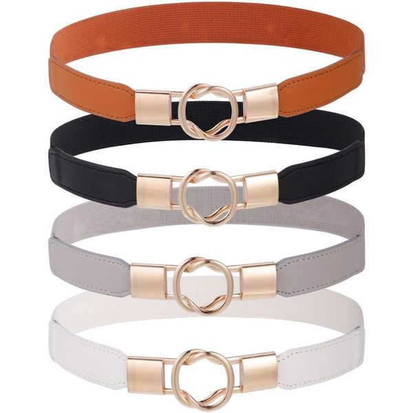 belts 4 pcs elastic women strap thin skinny ladies dress waist belt leather female decorative, Black;brown
belts 4 pcs elastic women strap thin skinny ladies dress waist belt leather female decorative, Black;brown
