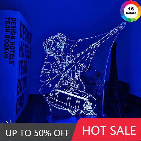 night lights anime lamp attack on titan 4 sasha braus figure for bedroom decor light kids birthday gift shingeki no kyojin 3d led
night lights anime lamp attack on titan 4 sasha braus figure for bedroom decor light kids birthday gift shingeki no kyojin 3d led