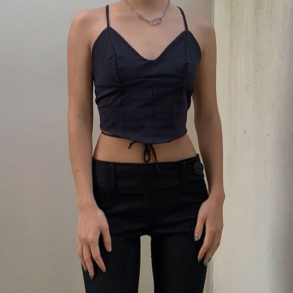 black backless cross-criss halter camisole crop for women fashion sleeveless vest cropped feminino, White
black backless cross-criss halter camisole crop for women fashion sleeveless vest cropped feminino, White