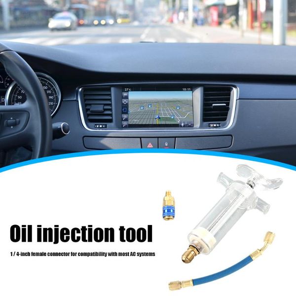 car washer universal clear a/c acoil dye injector 30ml 1oz with low side quick coupler adapter 1/4 inch sae r134 manual oiler air condition
car washer universal clear a/c acoil dye injector 30ml 1oz with low side quick coupler adapter 1/4 inch sae r134 manual oiler air condition