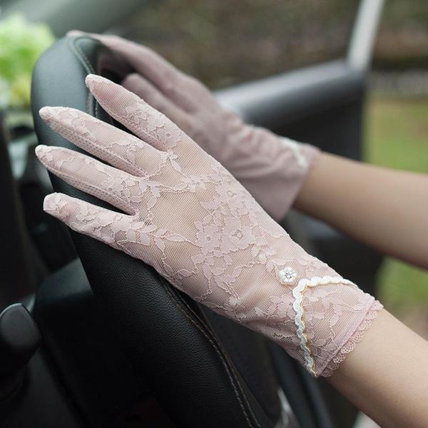 five fingers gloves woman summer french wind lace sunscreen ultra-thin driving non-slip anti-uv touchscreen breathable elastic fs09, Blue;gray
five fingers gloves woman summer french wind lace sunscreen ultra-thin driving non-slip anti-uv touchscreen breathable elastic fs09, Blue;gray
