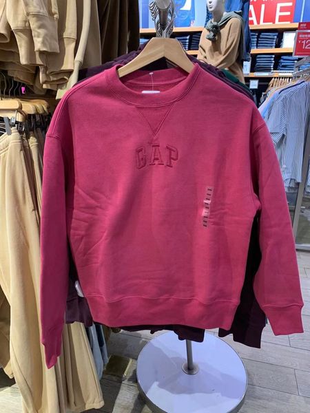 luxury factory outlet brand hoodie gap men's embroidered fleece round neck sweater 2021 autumn new casual 735867 j7np, Black
luxury factory outlet brand hoodie gap men's embroidered fleece round neck sweater 2021 autumn new casual 735867 j7np, Black