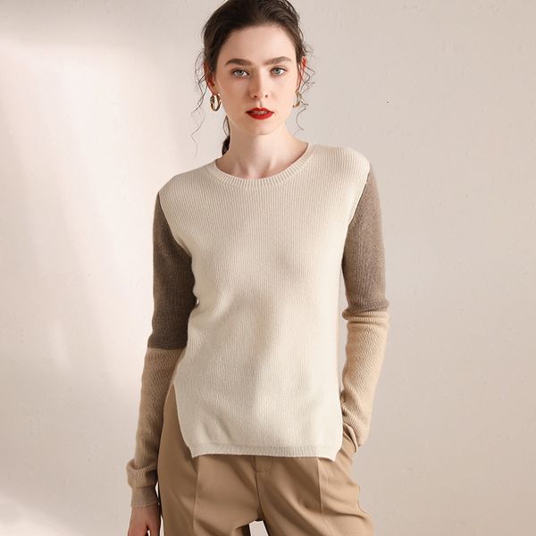 2021 new women's knitting jumper autumn winter 100% cashmere o-neck long sleeves warm women female thickening sweater wx6m, White;black
2021 new women's knitting jumper autumn winter 100% cashmere o-neck long sleeves warm women female thickening sweater wx6m, White;black