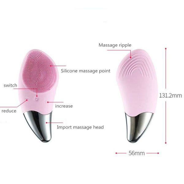 electric facial cleansing brush silicone sonic face cleaner deep pore cleaning skin massager usb face cleansing brush
electric facial cleansing brush silicone sonic face cleaner deep pore cleaning skin massager usb face cleansing brush