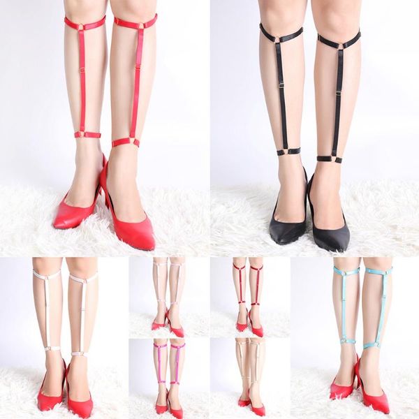 bras sets punk 2pc thigh bands accessories women elastic strappy garters belt bondage harness suspender, Red;black
bras sets punk 2pc thigh bands accessories women elastic strappy garters belt bondage harness suspender, Red;black
