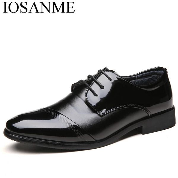 dress shoes italian classic formal leather men elegant business working male footwear pointed party office derby oxford for mne, Black
dress shoes italian classic formal leather men elegant business working male footwear pointed party office derby oxford for mne, Black