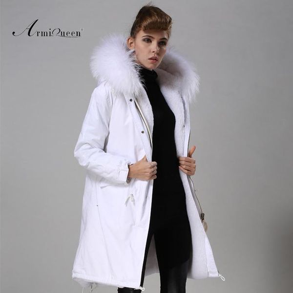 women's fur & faux 2021 est real withe winter coat , elegant fashion women long parka causal wear, Black
women's fur & faux 2021 est real withe winter coat , elegant fashion women long parka causal wear, Black
