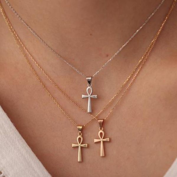 pendant necklaces arrivals simple fashion religious cross for women girls choker necklace female jewelry bijoux an068, Silver
pendant necklaces arrivals simple fashion religious cross for women girls choker necklace female jewelry bijoux an068, Silver