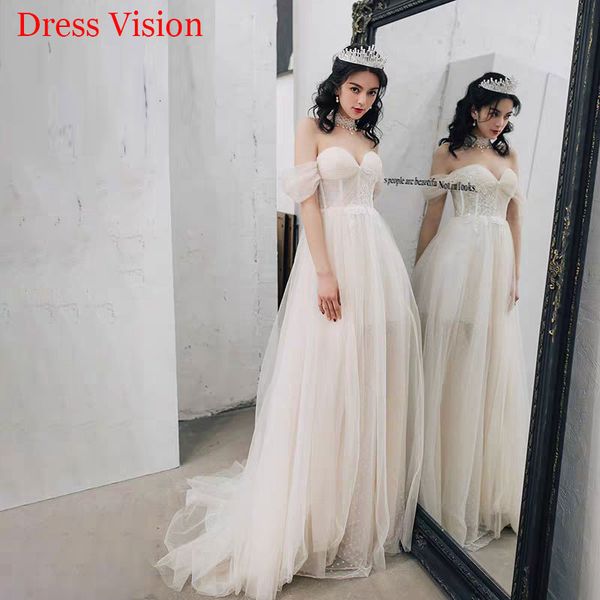2021 off the shoulder wedding soire vestido noiva suknia lubna robe de mariage u3kc, White
2021 off the shoulder wedding soire vestido noiva suknia lubna robe de mariage u3kc, White