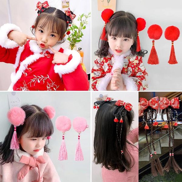 hair accessories kids clips chinese style hairpins cute pearl flower ball bow for year girls grips headwear, Slivery;white
hair accessories kids clips chinese style hairpins cute pearl flower ball bow for year girls grips headwear, Slivery;white