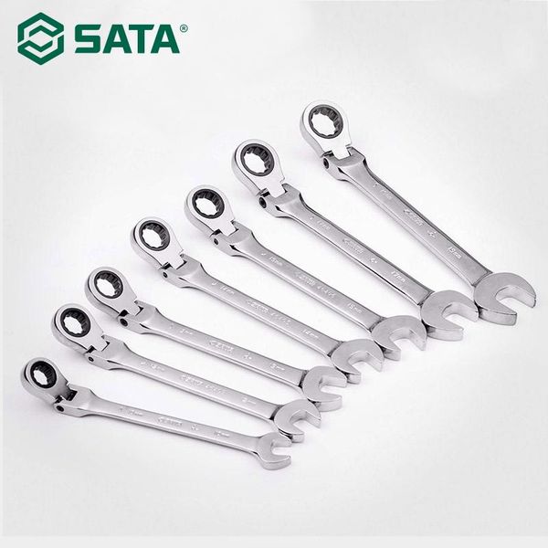 hand tools sata full polish flex ratcheting wrench home repair tool fully polished active head double-head open fast ratchet
hand tools sata full polish flex ratcheting wrench home repair tool fully polished active head double-head open fast ratchet