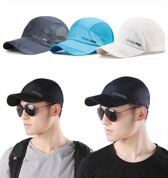 men outdoor sport cool quick drying summer running baseball mesh hat visor cap, Blue;gray
men outdoor sport cool quick drying summer running baseball mesh hat visor cap, Blue;gray