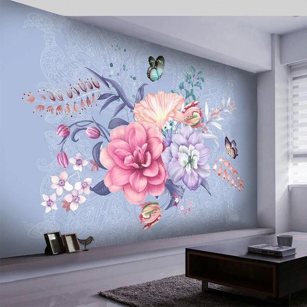 wallpapers custom mural wallpaper nordic hand painted flowers butterflies marble wall painting living room background home decor
wallpapers custom mural wallpaper nordic hand painted flowers butterflies marble wall painting living room background home decor