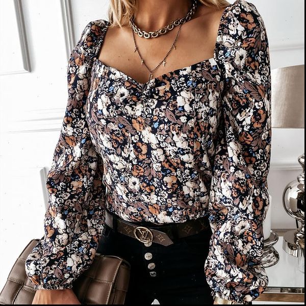 autumn long sleeve square collar floral blouses shirt for women 2021 femme casual leopard print blouse fashion chic office, White
autumn long sleeve square collar floral blouses shirt for women 2021 femme casual leopard print blouse fashion chic office, White