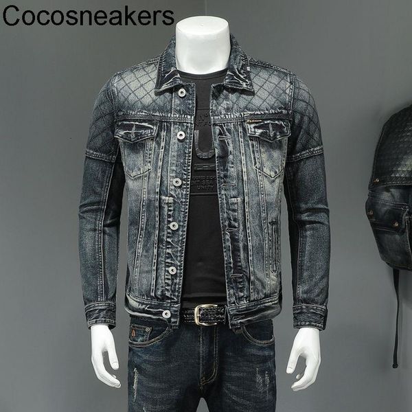 men's jackets spring casual denim jacket available, Black;brown
men's jackets spring casual denim jacket available, Black;brown
