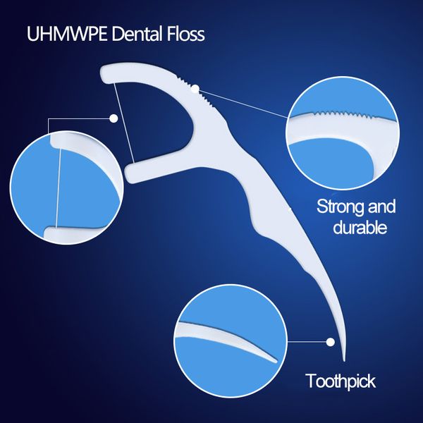 dental floss toothpicks with floss 100 pcs dental care adults dental floss toothpick teeth cleaning dentistry tooth pick
dental floss toothpicks with floss 100 pcs dental care adults dental floss toothpick teeth cleaning dentistry tooth pick