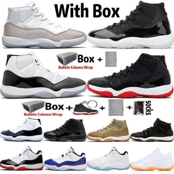 2021 high low og jumpman 11 11s 25th anniversary unc mens basketball shoes concord 45 bred wmns women trainers retros sneakers size 36-47, White;red
2021 high low og jumpman 11 11s 25th anniversary unc mens basketball shoes concord 45 bred wmns women trainers retros sneakers size 36-47, White;red