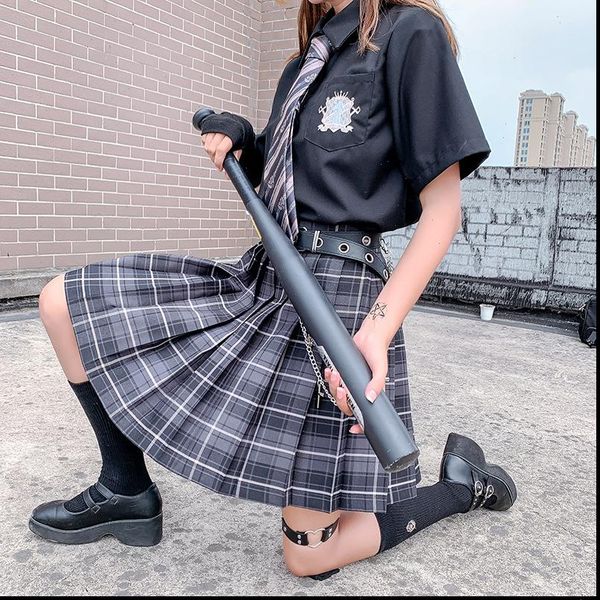harajuku woman skirts high waist plaid pleated skirt school girls kawaii cosplay lolita skirts for womens 2020 japanese style, Black
harajuku woman skirts high waist plaid pleated skirt school girls kawaii cosplay lolita skirts for womens 2020 japanese style, Black