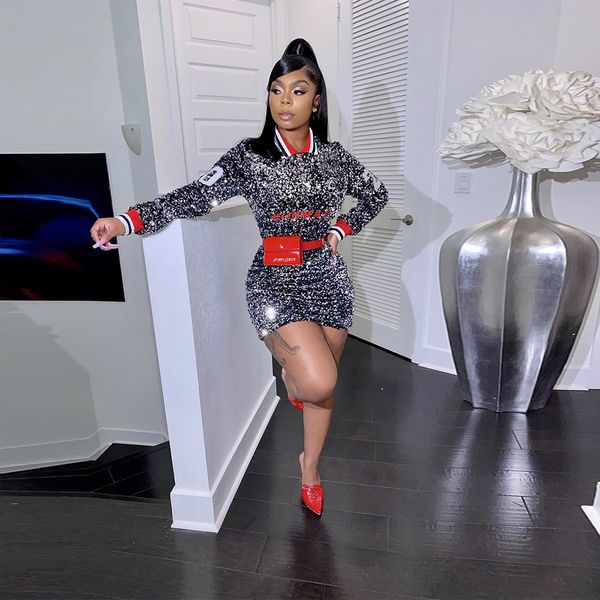 runway letter embroidery sequin dress women fashion long sleeve bodycon mini dresses clubwear d57-ee31, Black;gray
runway letter embroidery sequin dress women fashion long sleeve bodycon mini dresses clubwear d57-ee31, Black;gray