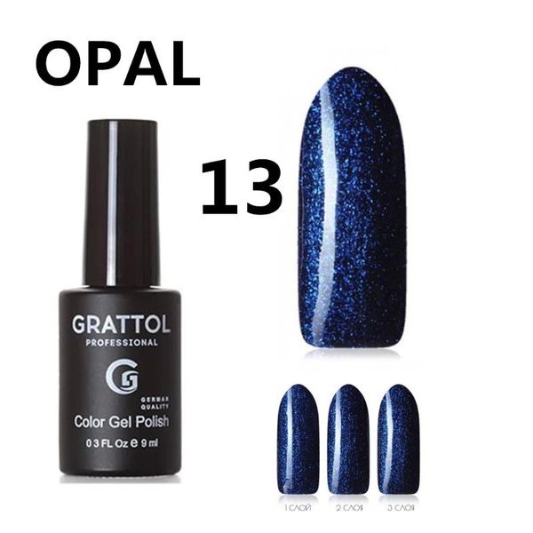 nail gel grattol professional 9ml glitter sequins polish opal 13 blue semi hybrid art diy design base varnish, Red;pink
nail gel grattol professional 9ml glitter sequins polish opal 13 blue semi hybrid art diy design base varnish, Red;pink