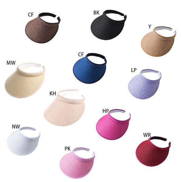women ladies summer weave straw empty beach cap clip-on solid color large wide brim uv protection breathable sun visor hat caps & hats, Yellow
women ladies summer weave straw empty beach cap clip-on solid color large wide brim uv protection breathable sun visor hat caps & hats, Yellow