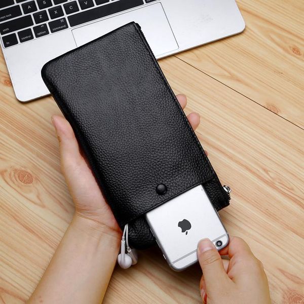 wallets fashion hand bowl bag leather thin section multifunctional wallet male card layer cowhide mobile phone, Red;black
wallets fashion hand bowl bag leather thin section multifunctional wallet male card layer cowhide mobile phone, Red;black