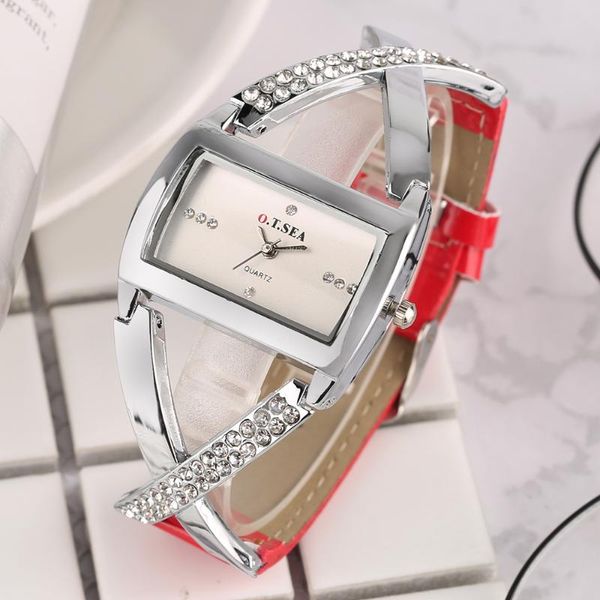 wristwatches 2021 bangle watch fashion elegant dress ribbon band strap quartz wrist bracelet simple for women, Slivery;brown
wristwatches 2021 bangle watch fashion elegant dress ribbon band strap quartz wrist bracelet simple for women, Slivery;brown
