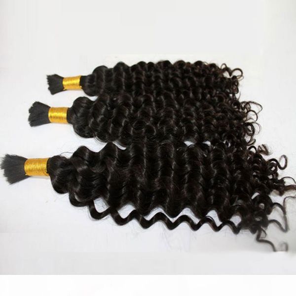 dhl fedex 12-28inches 100g piece 3pcs lot tangle nice quality deep curly deep wave brazilian human hair bulk, Black
dhl fedex 12-28inches 100g piece 3pcs lot tangle nice quality deep curly deep wave brazilian human hair bulk, Black