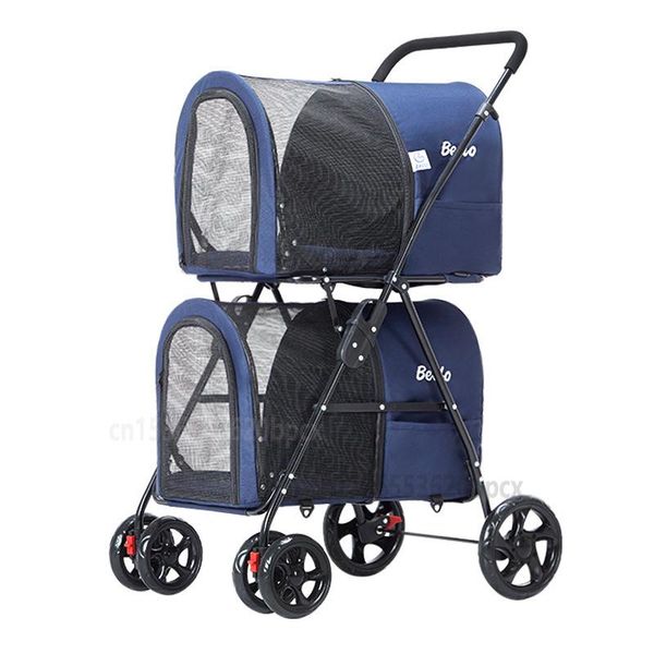 foldable double-layer pet trolley universal outdoor travel for cats dogs wheelbarrow removable washable trolley load-bearing20kg
foldable double-layer pet trolley universal outdoor travel for cats dogs wheelbarrow removable washable trolley load-bearing20kg