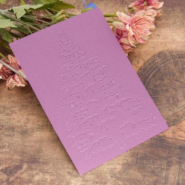 craft tools plastic embossing folder christmas tree template for diy scrapbook po card paper
craft tools plastic embossing folder christmas tree template for diy scrapbook po card paper