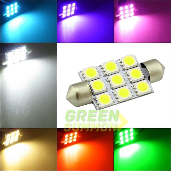 emergency lights 1 pcs 41mm auto car led 9 smd bulbs festoon dome map door lamp license plate yellow pink green iceblue 12v dc
emergency lights 1 pcs 41mm auto car led 9 smd bulbs festoon dome map door lamp license plate yellow pink green iceblue 12v dc
