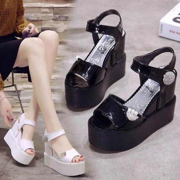 35-39 size summer women shoes 10cm-11cm heel height open toe women sandals fashion sandals peep-toe platform lady summer shoes, Black
35-39 size summer women shoes 10cm-11cm heel height open toe women sandals fashion sandals peep-toe platform lady summer shoes, Black
