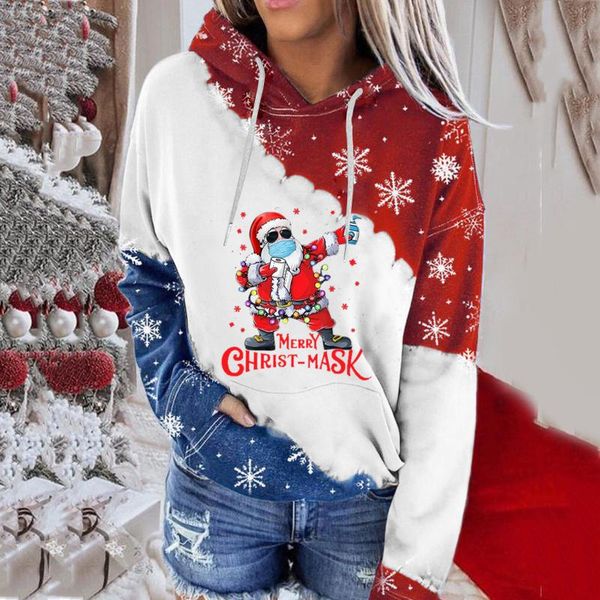 women's hoodies & sweatshirts christmas print long-sleeved sweatshirt casual blouse pullover fashionable design holiday in stock roupa, Black
women's hoodies & sweatshirts christmas print long-sleeved sweatshirt casual blouse pullover fashionable design holiday in stock roupa, Black