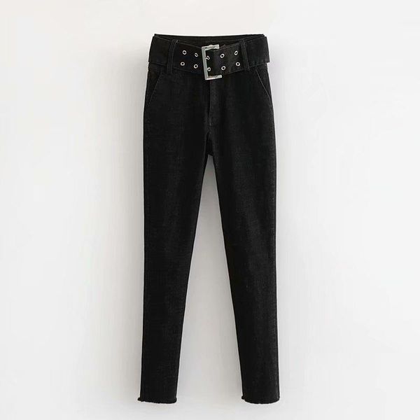 women's pants & capris asds autumn winter wear korean version of thin tight jeans high waist stretch pencil belt small leg trousers wnz, Black;white
women's pants & capris asds autumn winter wear korean version of thin tight jeans high waist stretch pencil belt small leg trousers wnz, Black;white