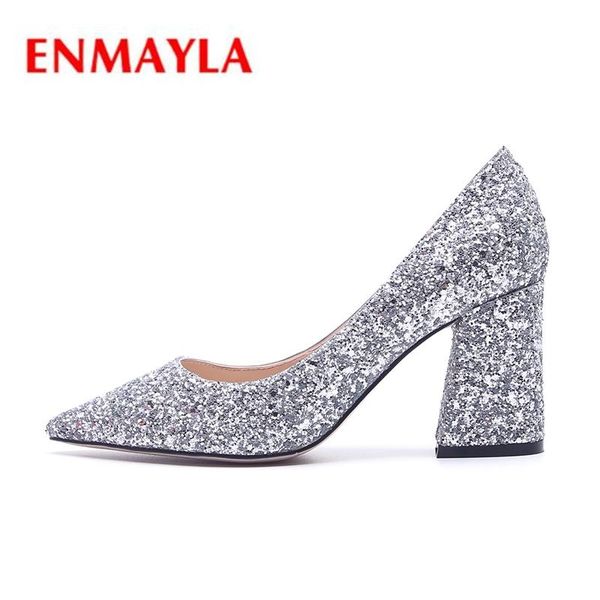 dress shoes enmayla pointed toe sequined cloth slip-on wedding square heel women zapatos mujer tacon bridal size34-39 zyl2032, Black
dress shoes enmayla pointed toe sequined cloth slip-on wedding square heel women zapatos mujer tacon bridal size34-39 zyl2032, Black