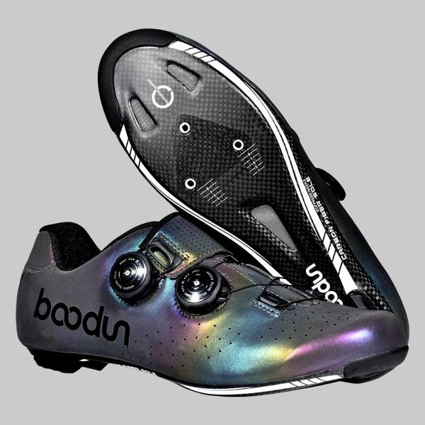 cycling footwear boodun colorful luminous shoes road bike self-locking professional racing carbon fiber ultra-light breathable shoe, Black
cycling footwear boodun colorful luminous shoes road bike self-locking professional racing carbon fiber ultra-light breathable shoe, Black