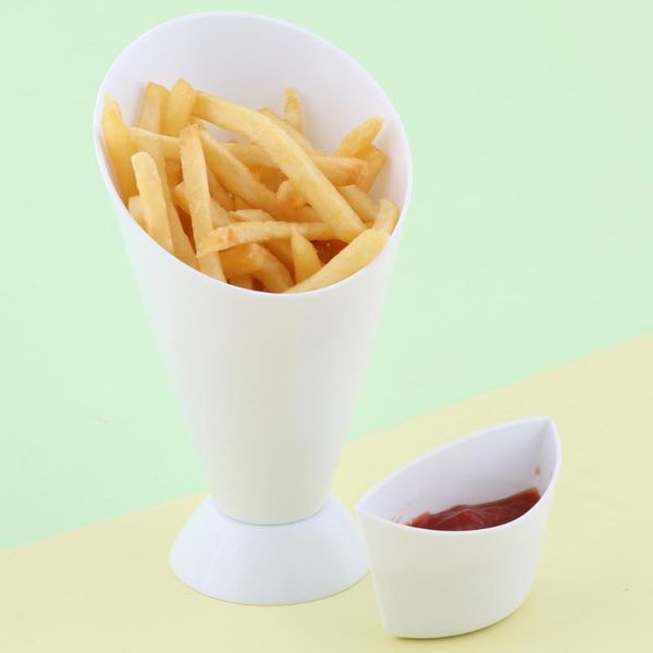 cups & saucers french fries cup container dipping cone snack holder stand for salad sauce kitchen thin889
cups & saucers french fries cup container dipping cone snack holder stand for salad sauce kitchen thin889