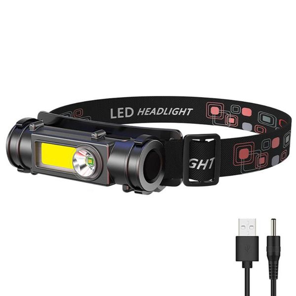 headlamps portable headlight usb rechargeable headlamp camping working head torch light outdoor cycling supplies
headlamps portable headlight usb rechargeable headlamp camping working head torch light outdoor cycling supplies