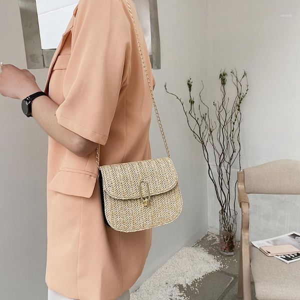 evening bags retro women's bag pu leather shoulder straw woven patchwork pure color chain crossbody messenger female shopper makeup tot
evening bags retro women's bag pu leather shoulder straw woven patchwork pure color chain crossbody messenger female shopper makeup tot
