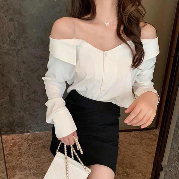 2021 new simple and women's white button korean fashion design, harajuku, 9y5z, Black;white
2021 new simple and women's white button korean fashion design, harajuku, 9y5z, Black;white