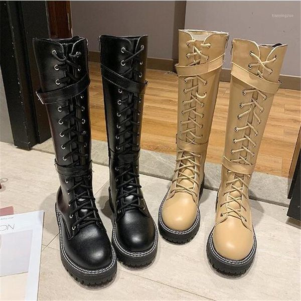boots women winter warm leather knee high fashion riding knight buckle lace up combat motorcycle long 35-421, Black
boots women winter warm leather knee high fashion riding knight buckle lace up combat motorcycle long 35-421, Black