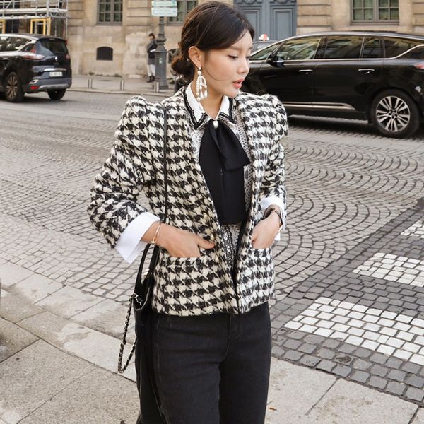 winter autumn thick warm plaid new arrival fashion temperamental vintage elegant wild comfortable cute women coats sy1j, Black
winter autumn thick warm plaid new arrival fashion temperamental vintage elegant wild comfortable cute women coats sy1j, Black