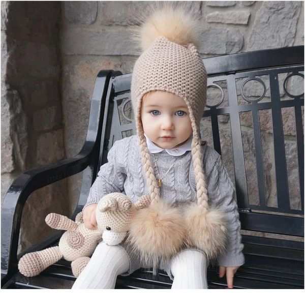 knitted baby hat with three real fur pompom children beanie boy girl natural raccoon fur ball kids cap cute real jllihk
knitted baby hat with three real fur pompom children beanie boy girl natural raccoon fur ball kids cap cute real jllihk