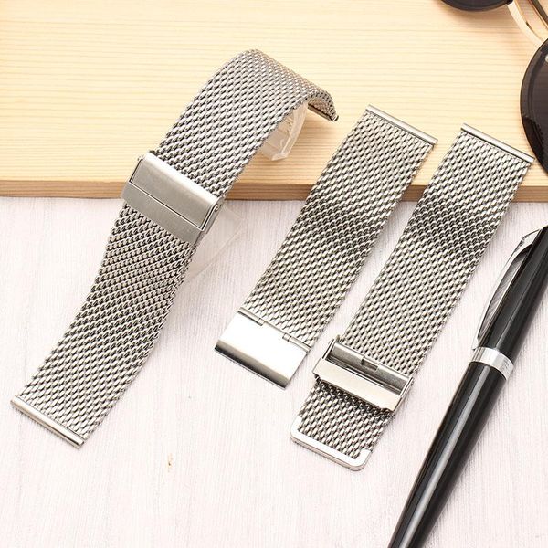 watch bands 2021 arrivals 24mm universal stainless steel metal band strap bracelet silver accessories+, Black;brown
watch bands 2021 arrivals 24mm universal stainless steel metal band strap bracelet silver accessories+, Black;brown
