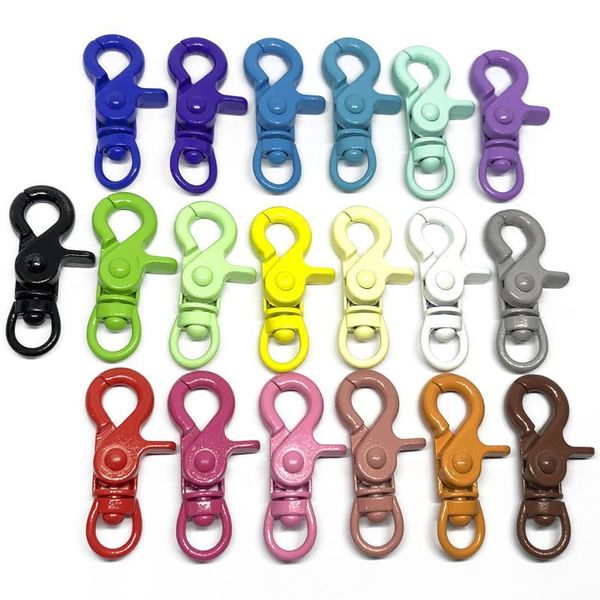 19 colors 10pc/lot keychains lobster clasps hooks key chain key rings for diy trinkets pom pom keychain jewelry jllfrg
19 colors 10pc/lot keychains lobster clasps hooks key chain key rings for diy trinkets pom pom keychain jewelry jllfrg