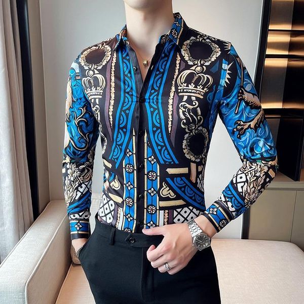 men's casual shirts balloli men shirt blue purple floral printed long sleeve with polyester spandex material and turn down collar -4xl, White;black
men's casual shirts balloli men shirt blue purple floral printed long sleeve with polyester spandex material and turn down collar -4xl, White;black